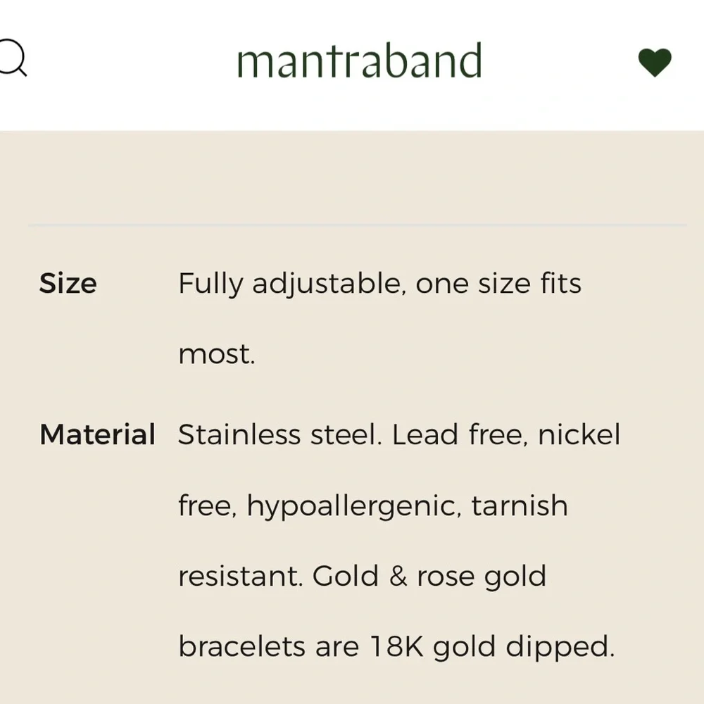 MantraBand | Stainless steel bracelet - Picture 4 of 8